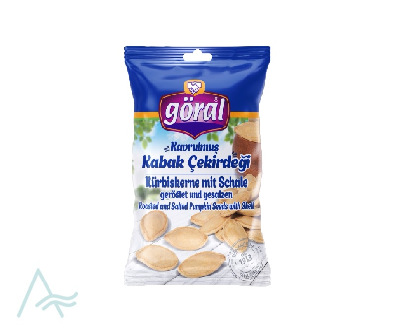 GORAL PUMPKIN SEEDS ROASTED NAYD LINE 125gr